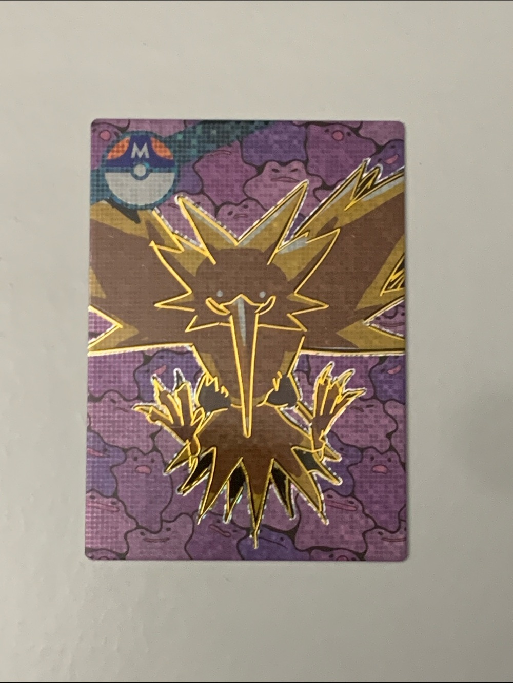 Zapdos-Ditto EIF 3.0 Card (RARE MASTERBALL BOX HIT) POKÉMON CARD